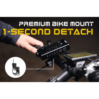 SPERAS U2 Rechargeable 5000 Lumen Flashlight/Bike Light with Power Bank Function - 340 Metres - Image 9