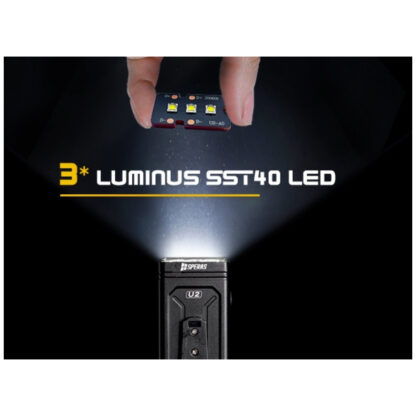 SPERAS U2 Rechargeable 5000 Lumen Flashlight/Bike Light with Power Bank Function - 340 Metres - Image 10