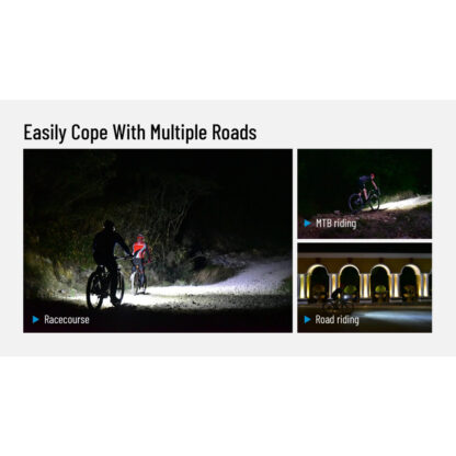 Wuben B1 Rechargeable 3600 Lumen Bike Light - Image 5