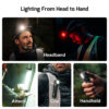 Olight Perun 3 Rechargeable 3000 Lumen Headlamp/Handheld with Red Light -160 Metres (Black) - Image 16