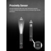 Klarus FlatTac X1 Rechargeable 4200 Lumen Pocket Light with Knuckle Ring - 185 Metres - Image 11