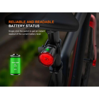 Fenix BC06R Rechargeable Bicycle Tail Light, Smart Brake-Sensing - Image 11