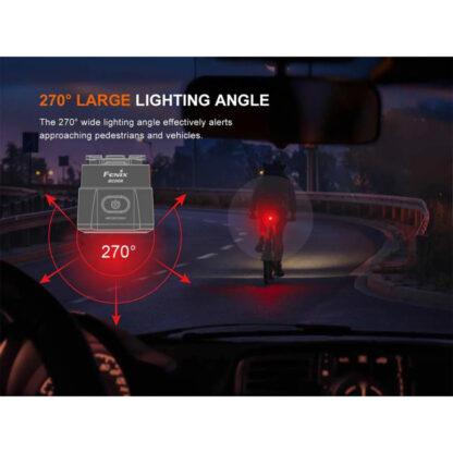 Fenix BC06R Rechargeable Bicycle Tail Light, Smart Brake-Sensing - Image 10