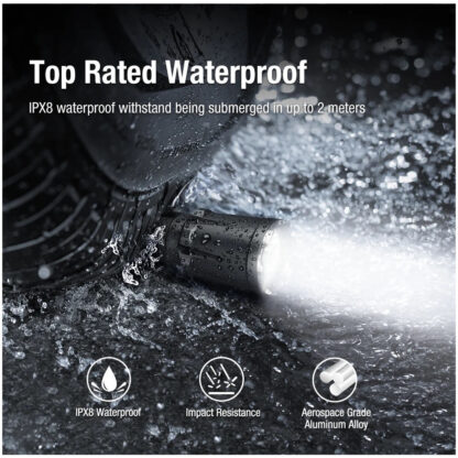 Klarus XT11GT Pro V3.0 Rechargeable 3300 Lumen Tactical Torch - 380 metres - Image 15