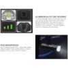 Gaciron Raptor-3000 Super Bright Rechargeable 3000 Lumen Front Bike Light with Wireless Remote Switch - Image 8