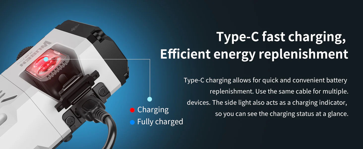 Wuben X2 Pro+ Rechargeable 1500 Lumen Flashlight - 205 Metres - Image 21