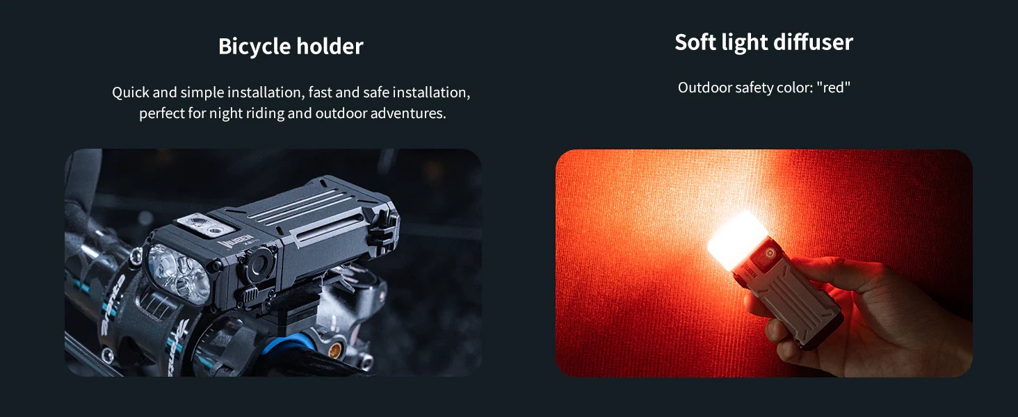 Wuben X2 Pro+ Rechargeable 1500 Lumen Flashlight - 205 Metres - Image 22