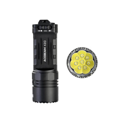 AceBeam X20 High Output 10,000 Lumen Searchlight with Dual Modes - 440 Metres - Image 5