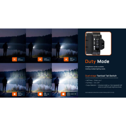 AceBeam X20 High Output 10,000 Lumen Searchlight with Dual Modes - 440 Metres - Image 8
