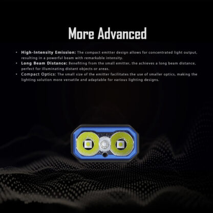 Imalent GR35 Rechargeable Flat 2800 Lumen Flashlight with Red Laser/ UV/Police Lights - 426 Metres - Image 3