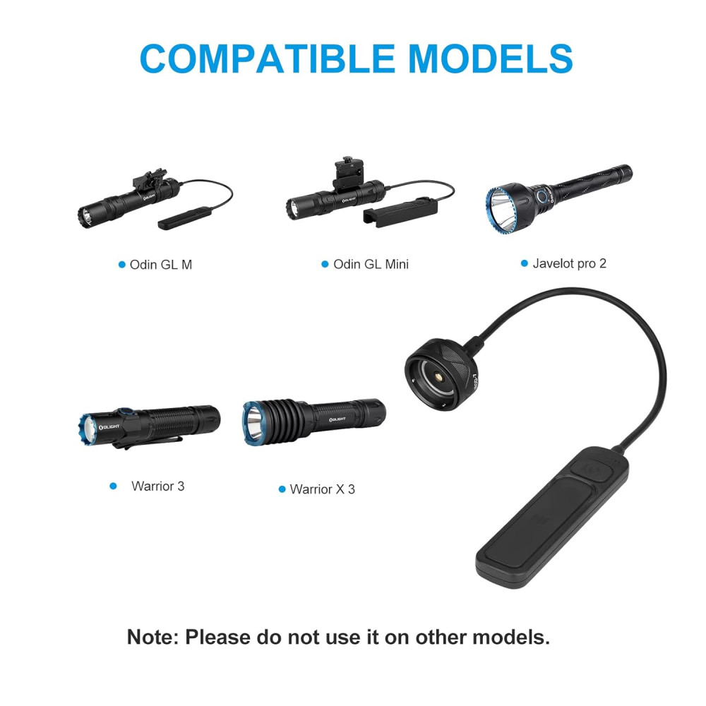 Olight sROD-7 Magnetic Remote Switch for Warrior X4, Warrior 3S, and More