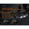 Fenix HM60R Rechargeable 1300 Lumen Headlamp with Red Light and Intelligent Frequency Sensor - 120 Metres - Image 9