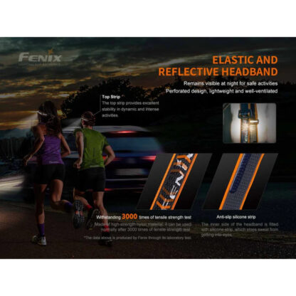 Fenix HM60R Rechargeable 1300 Lumen Headlamp with Red Light and Intelligent Frequency Sensor - 120 Metres - Image 8