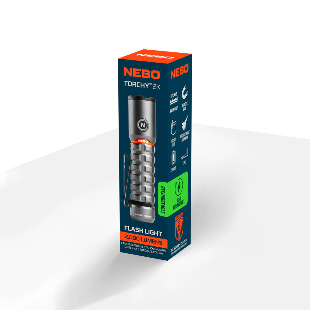 NEBO Torchy Rechargeable 2K Flashlight