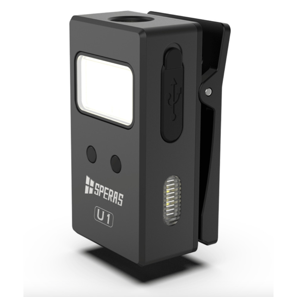 SPERAS U1 Clip Light Multi-Function - 500 Lumens, 75 Meters