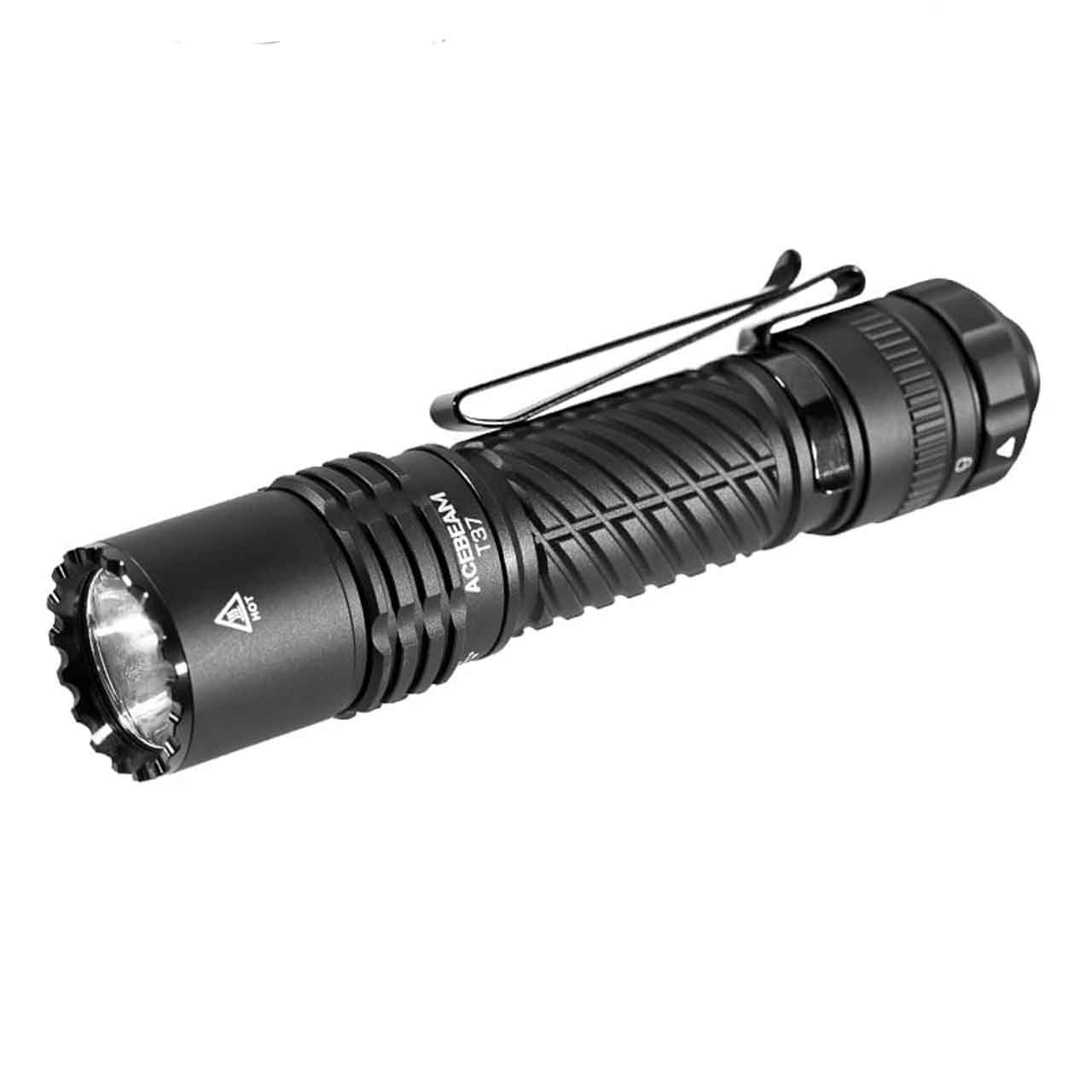 AceBeam T37 Duty and Tactical Flashlight - 4000 Lumens, 440 Meters