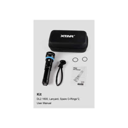 XTAR DIVE LIGHT ULTRAPOINTER DL2 - 1600 Lumen - Image 6