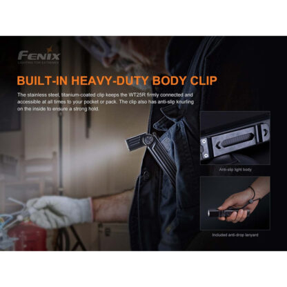 Fenix WT25R Adjustable Rechargeable Work Light - 1000 Lumens, 220 Metres - Image 8
