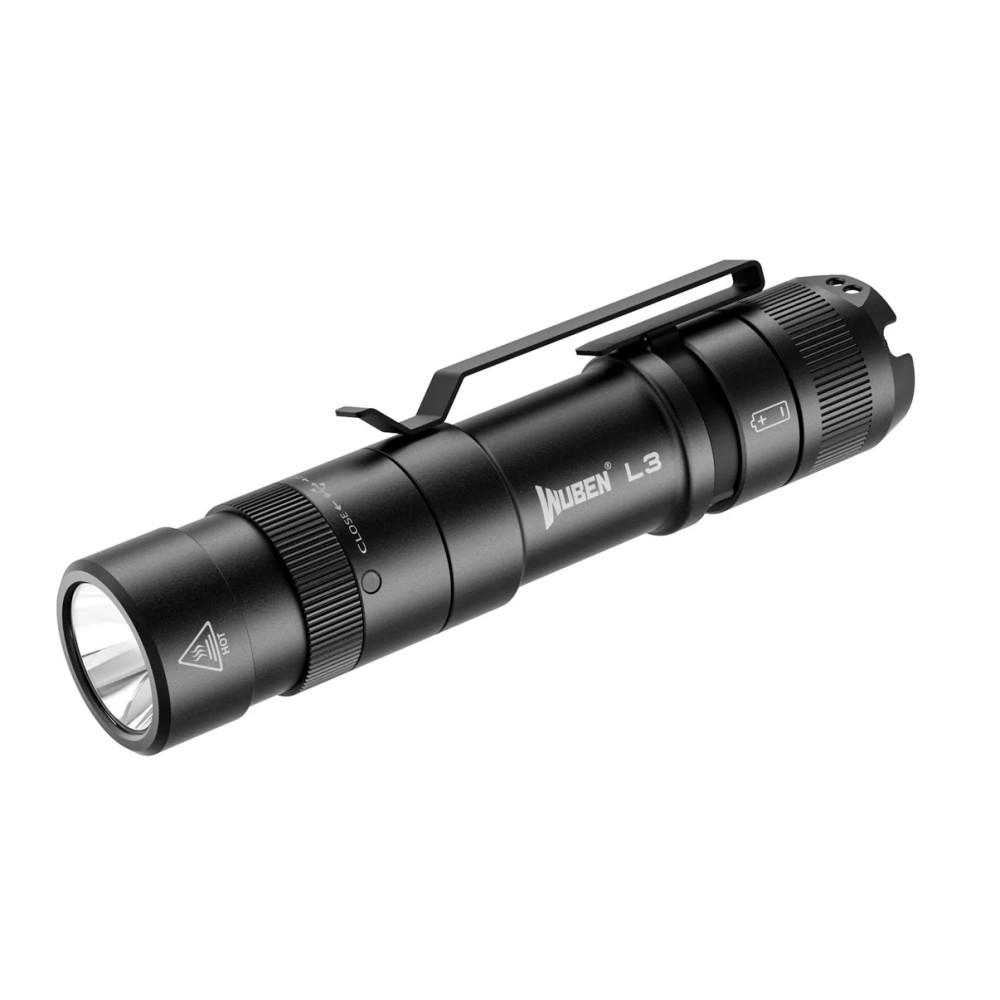 Wuben L3 USB-C Fast Charging Flashlight - 3000 Lumens, 226 Meters