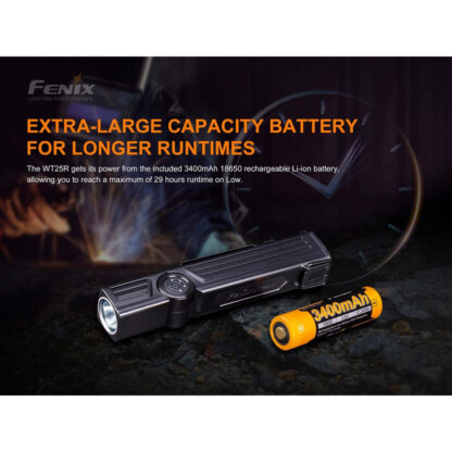 Fenix WT25R Adjustable Rechargeable Work Light - 1000 Lumens, 220 Metres - Image 11