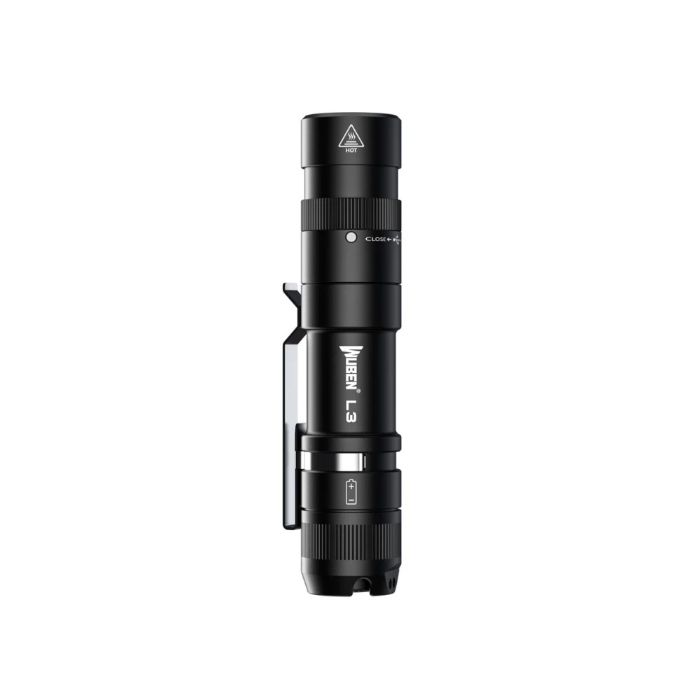 Wuben L3 USB-C Fast Charging Flashlight - 3000 Lumens, 226 Meters