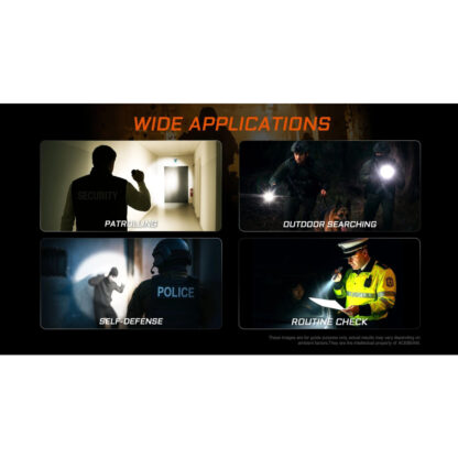 AceBeam T37 Duty and Tactical Flashlight - 4000 Lumens, 440 Meters - Image 13