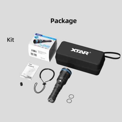 XTAR D40 ZOOM Dive Light with Adjustable Beam - 1600 Lumens - Image 4