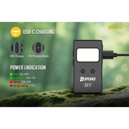 SPERAS U1 Clip Light Multi-Function - 500 Lumens, 75 Meters - Image 6
