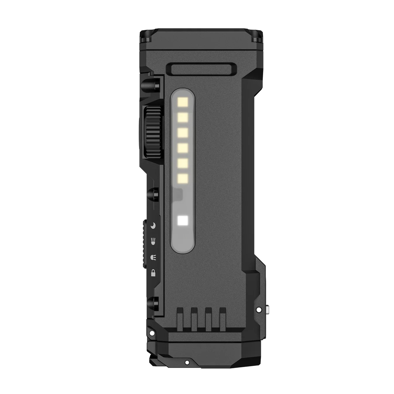 Wuben X4 Flat Pocket Flashlight - 1500 Lumens, 205 Metres (Black)