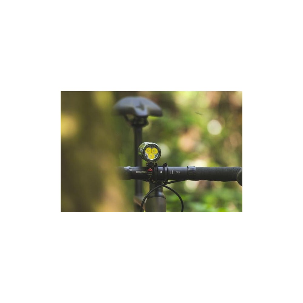Exposure Lights Toro Mk14 Rechargeable 3600 Lumen Bicycle Light, Metal Black