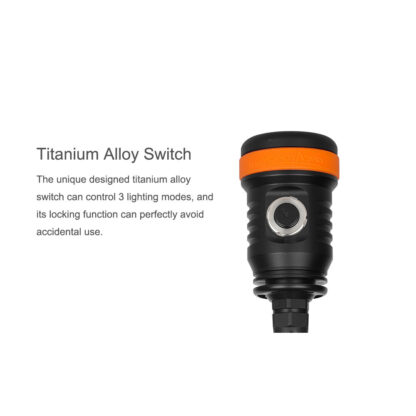 OrcaTorch D620 V2.0 2700 Lumen Canister Dive Torch - 260 Metres - Image 14