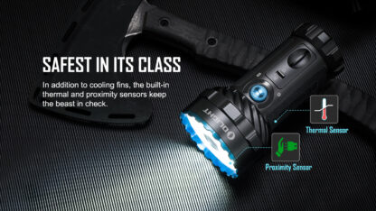 Olight Marauder 2 Rechargeable 14000 Lumen Searchlight - 800 Metres - Image 9
