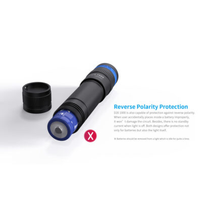 XTAR D20 1000 Compact Diving Torch Set - 1000 Lumens - Image 10