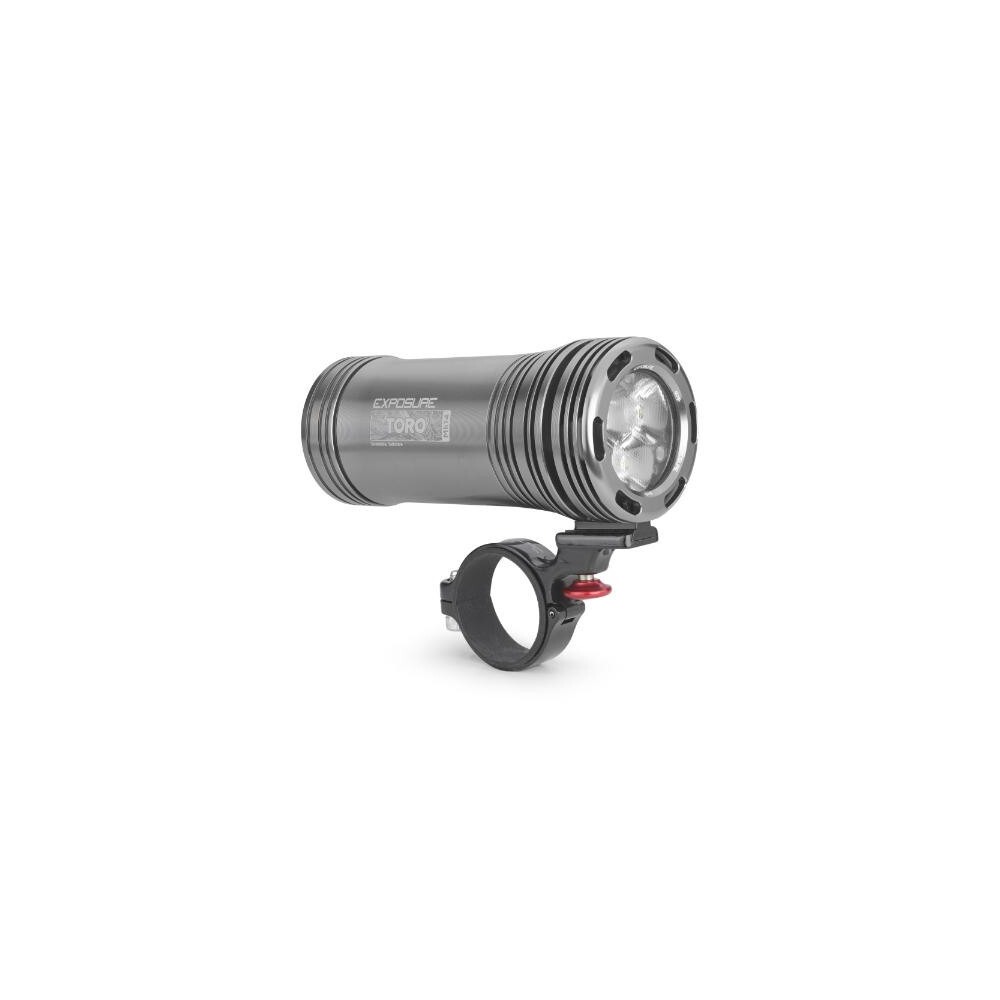 Exposure Lights Toro Mk14 Rechargeable 3600 Lumen Bicycle Light, Metal Black