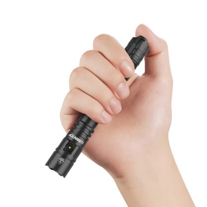 Lumintop P2A Compact Tactical Flashlight (Black) - 1200 Lumens, 135 Metres - Image 4