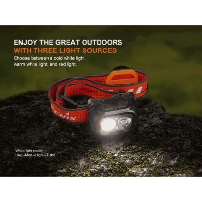 Fenix HL18R-T V2.0 Rechargeable Lightweight Headlamp - 800 Lumens, 125 Metres - Image 3