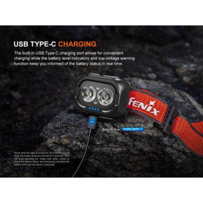 Fenix HL18R-T V2.0 Rechargeable Lightweight Headlamp - 800 Lumens, 125 Metres - Image 9
