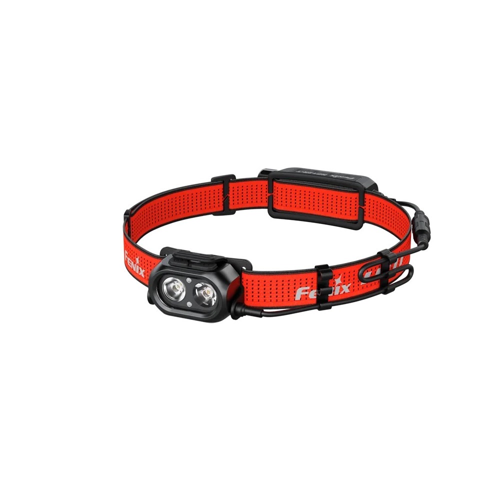 Fenix HP12R-T Beam Distance Headlamp Red - 1300 Lumens, 200 Metres