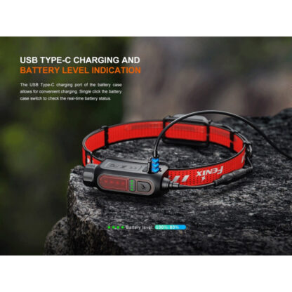 Fenix HP12R-T Beam Distance Headlamp Red - 1300 Lumens, 200 Metres - Image 14