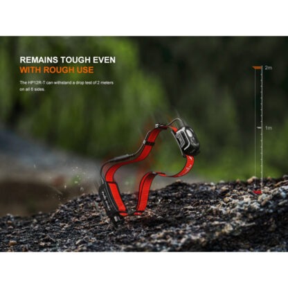 Fenix HP12R-T Beam Distance Headlamp Red - 1300 Lumens, 200 Metres - Image 17
