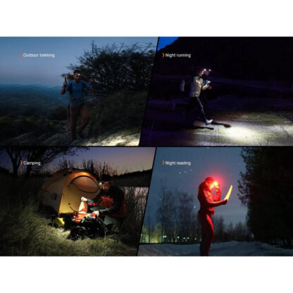 Fenix HL18R-T V2.0 Rechargeable Lightweight Headlamp - 800 Lumens, 125 Metres - Image 4