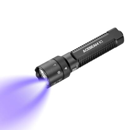 AceBeam K1 EDC Flashlight UV, White and Green Beam - 1000 Lumens, 223 Metres - Image 3