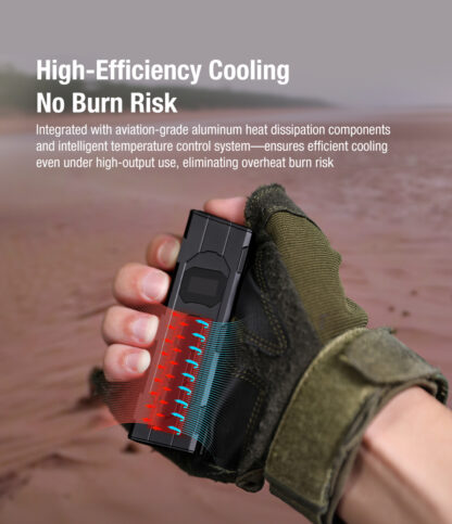 Klarus FlatTac X2 UItra-Thin Palm-Sized Flashlight - 3000 Lumens, 170 Metres - Image 17