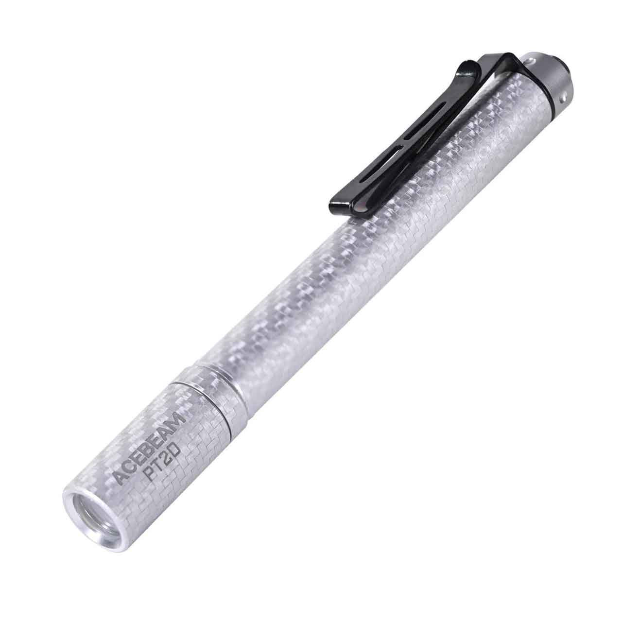 AceBeam PT20 USB-C Rechargeable Portable Penlight - 500 Lumens, 80 Metres