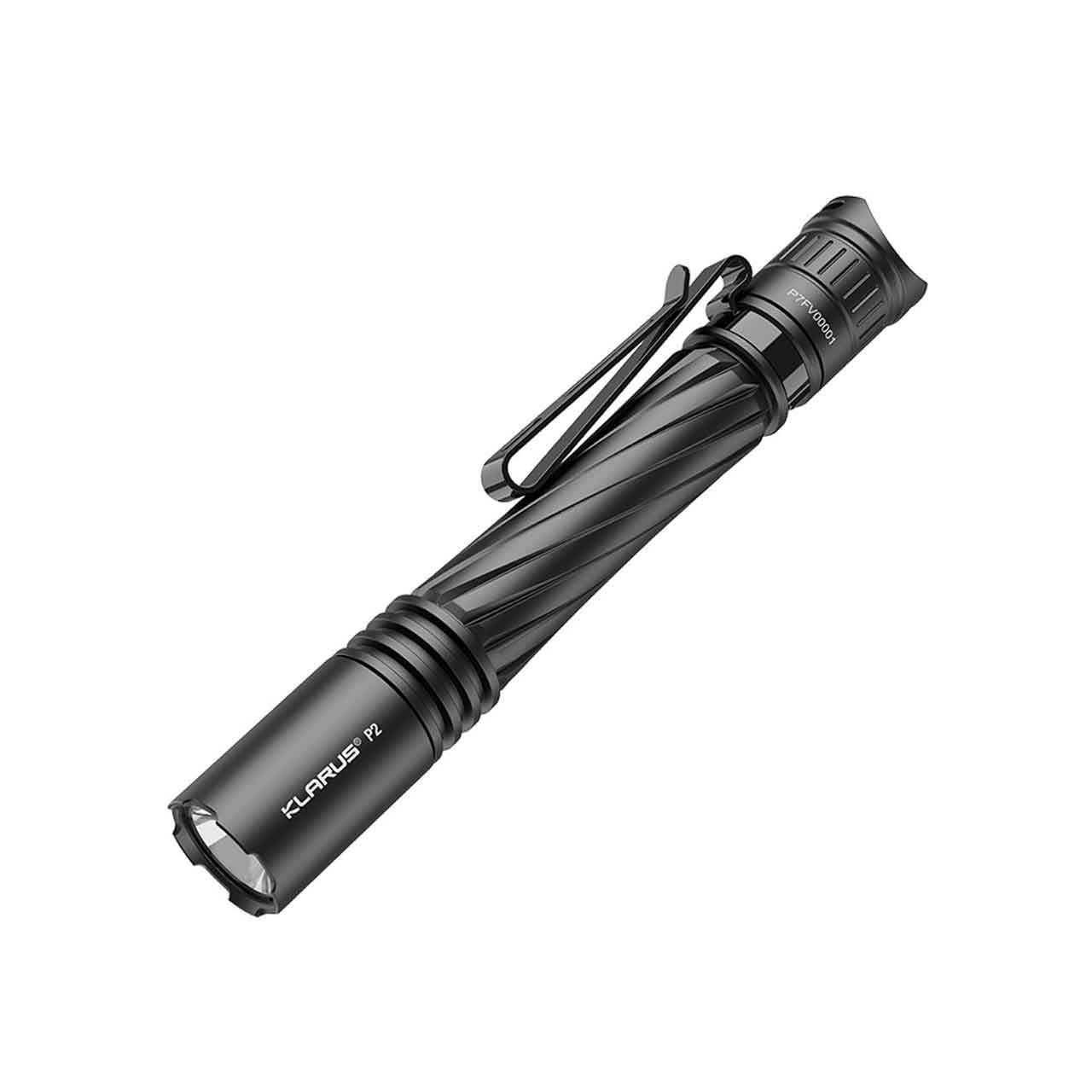 Klarus P2 EDC 2AA Compact Flashlight – 1000 Lumens, 270 Metres