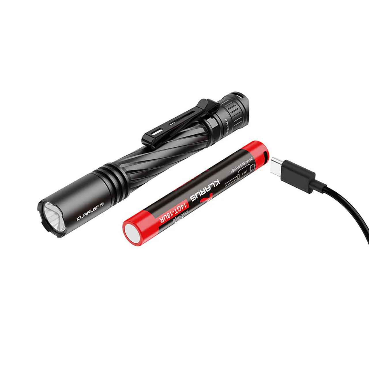 Klarus P2 EDC 2AA Compact Flashlight – 1000 Lumens, 270 Metres - Image 10