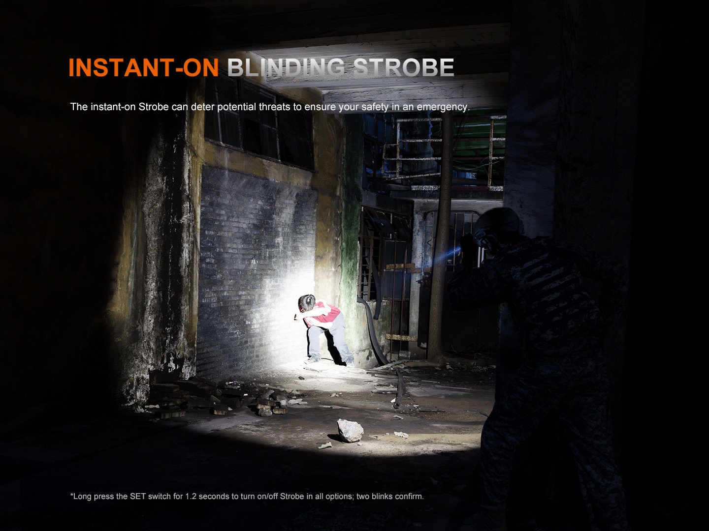 Fenix PD36R ACE USB-C Rechargeable LED Flashlight - 3000 Lumens, 415 Metres - Image 14