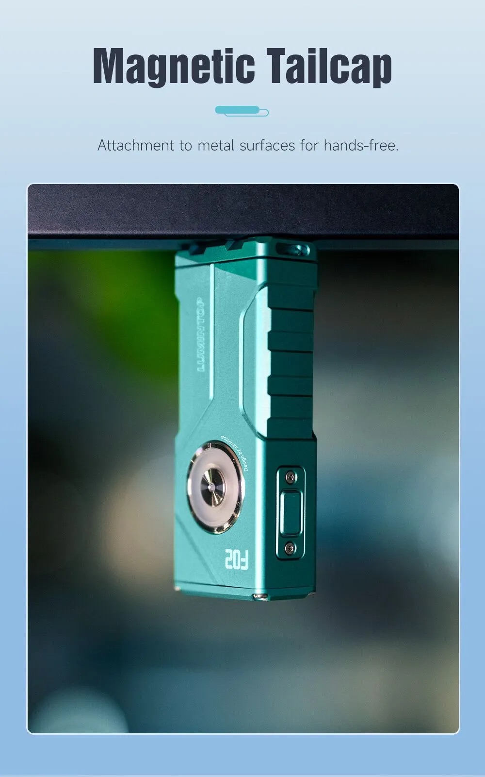 Lumintop F02 4-in-1 UV RGB & Green Pointer Mini Multifunction Flashlight - 1000 Lumens - Image 13