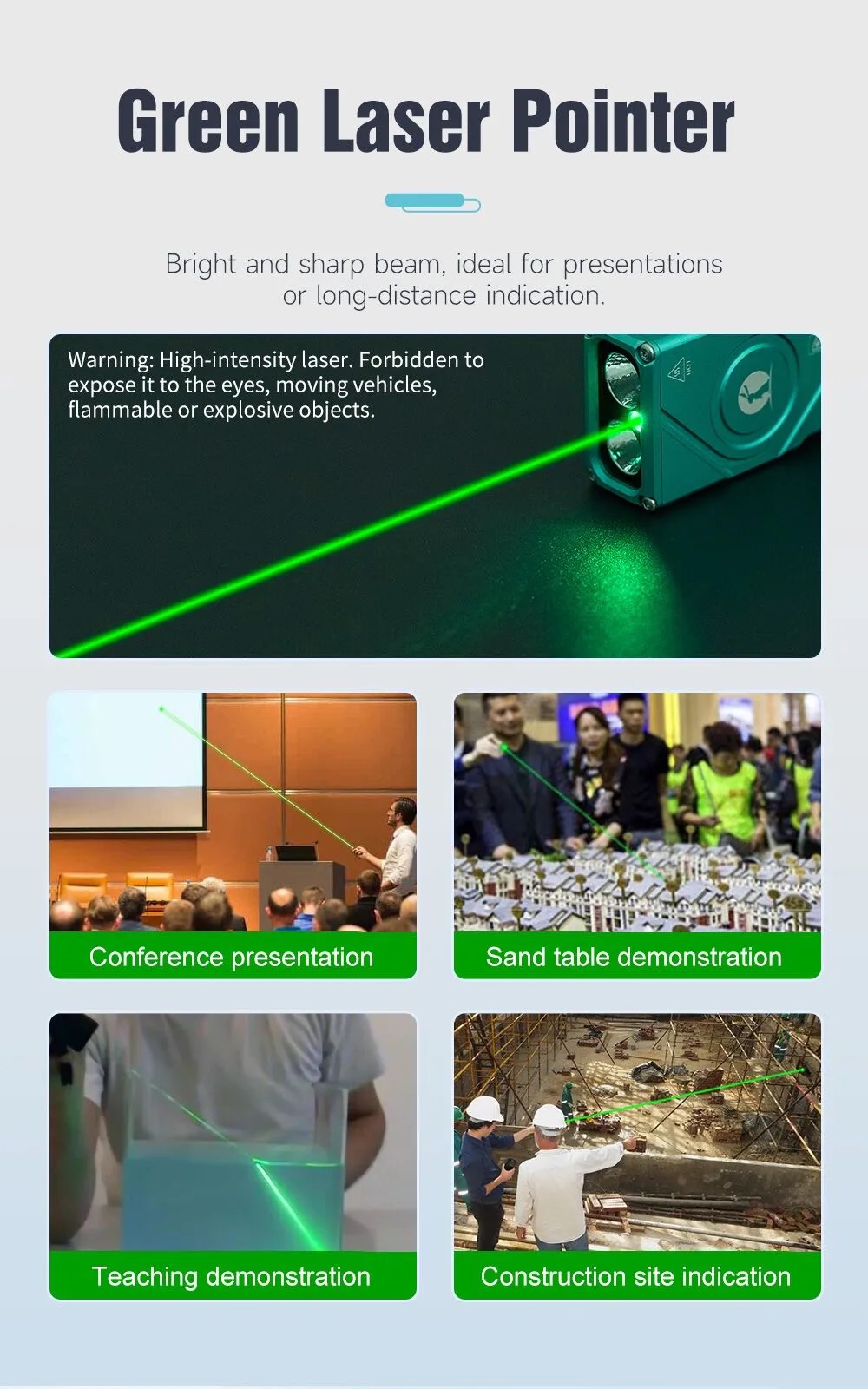 Lumintop F02 4-in-1 UV RGB & Green Pointer Mini Multifunction Flashlight - 1000 Lumens - Image 10