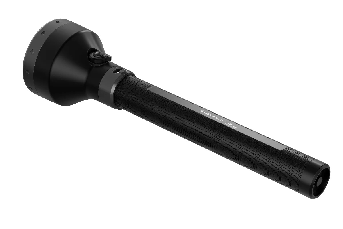 Ledlenser P21R USB-C Rechargeable Long-Range Flashlight – 12,000 Lumens, 1100 Metres